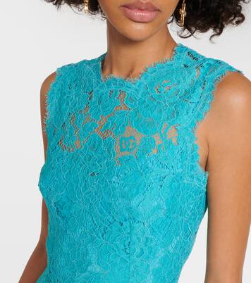 Midikleid aus Spitze | Dolce&Gabbana