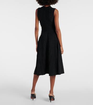 Gathered midi dress | Alaïa