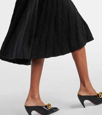 Gathered midi dress | Alaïa