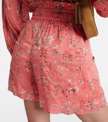 Shorts Ceyane aus Baumwolle und Seide | Isabel Marant