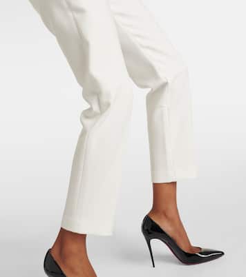 Schmale Cropped Mid-Rise-Hose Renzo | Veronica Beard