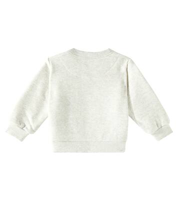 Baby Artsy Snail cotton sweatshirt | Tinycottons