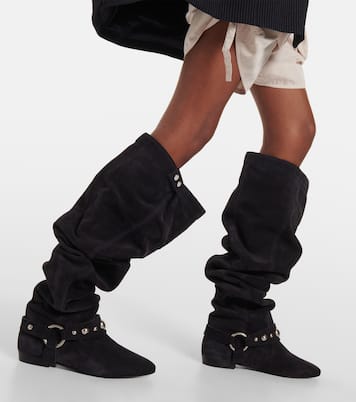 Selize suede over-the-knee boots | Isabel Marant