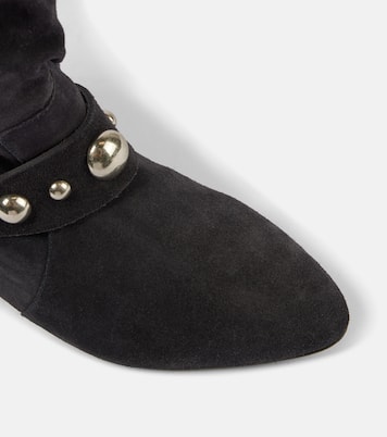 Selize suede over-the-knee boots | Isabel Marant