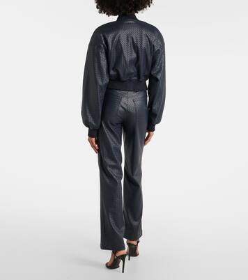 Bomberjacke aus Lederimitat | Rotate