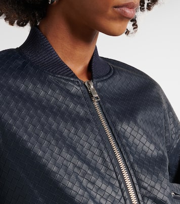 Bomberjacke aus Lederimitat | Rotate