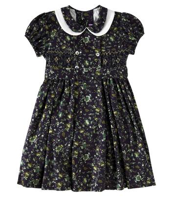 Robe Arcadia en coton à fleurs | La Coqueta