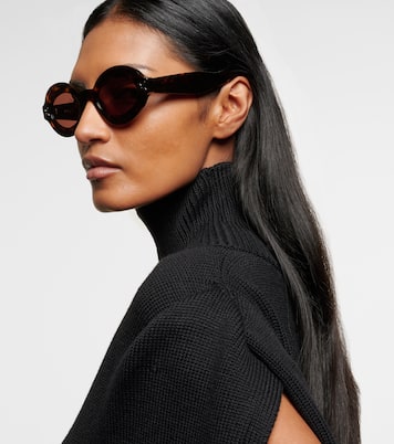 Petal round sunglasses | Alaïa