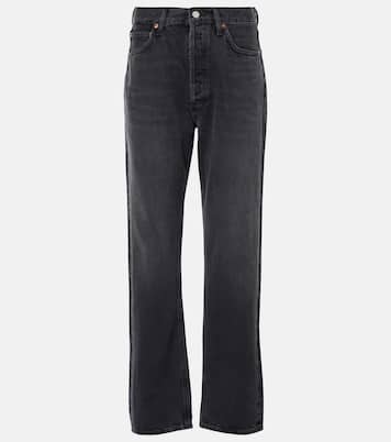 High-Rise Straight Jeans "90s Pinch Waist | Agolde