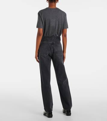 High-Rise Straight Jeans "90s Pinch Waist | Agolde
