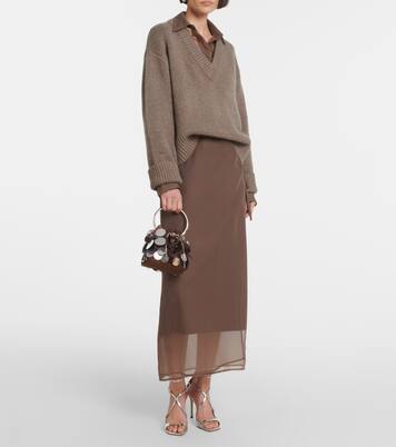 Sac seau Bon Bon à sequins | Jimmy Choo