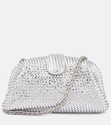 Lauren 1980 Medium leather clutch | Bottega Veneta