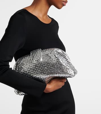 Lauren 1980 Medium leather clutch | Bottega Veneta