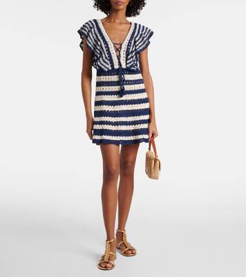 Minikleid Farrah aus Häkelstrick | Anna Kosturova