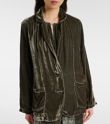 Blazer Kyla en velours | Velvet