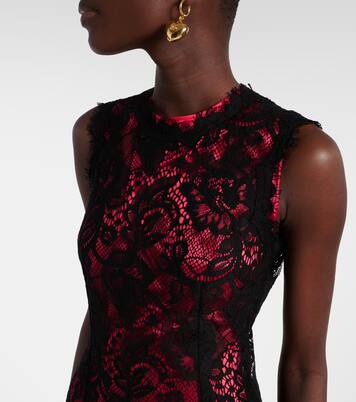 Midikleid aus Spitze | Dolce&Gabbana