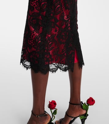 Midikleid aus Spitze | Dolce&Gabbana