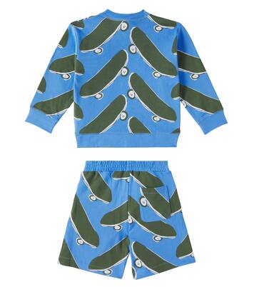 Set aus Sweatshirt und Shorts | Stella McCartney Kids