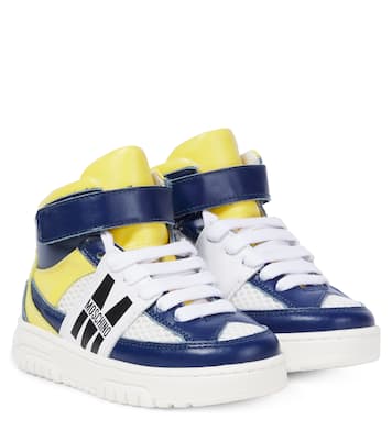 Leather sneakers | Moschino Kids