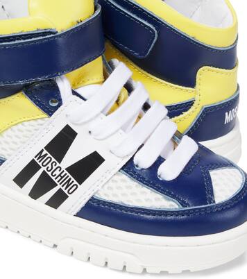 Leather sneakers | Moschino Kids