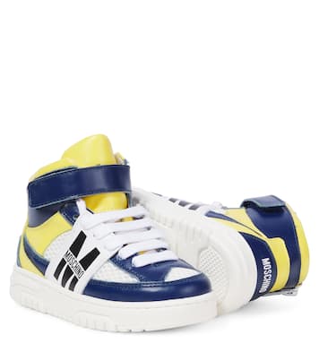 Leather sneakers | Moschino Kids
