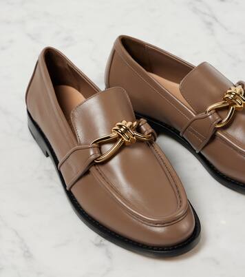 Loafers Astaire Knot aus Leder | Bottega Veneta