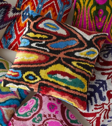 Kissen aus Seidensamt | Les-Ottomans