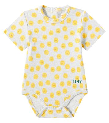 Baby Sun cotton-blend jersey bodysuit | Tinycottons