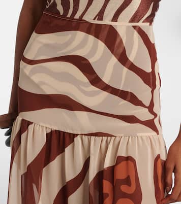 Bedruckter Midirock Bohemia | Johanna Ortiz