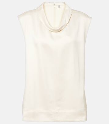 Top aus Satin | Toteme