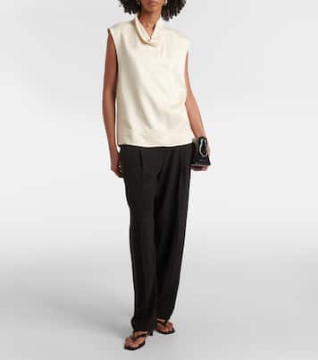 Top aus Satin | Toteme