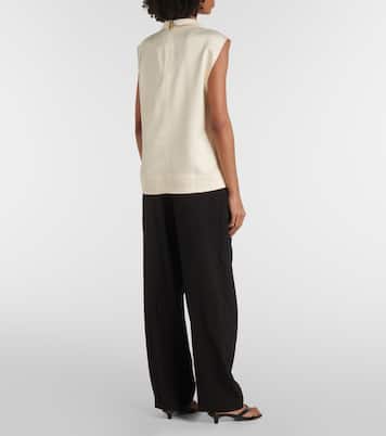 Top aus Satin | Toteme