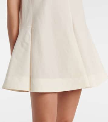 Minikleid Mel aus Seide und Baumwolle | Khaite