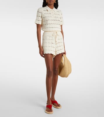 Sandalen Amalfi aus Veloursleder  | Paris Texas