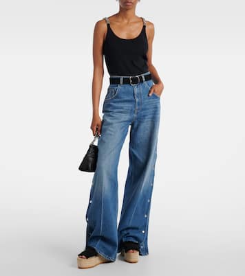 Gaia platform espadrille sandals | Stella McCartney