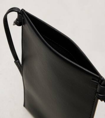 Camie leather pouch with strap | The Row
