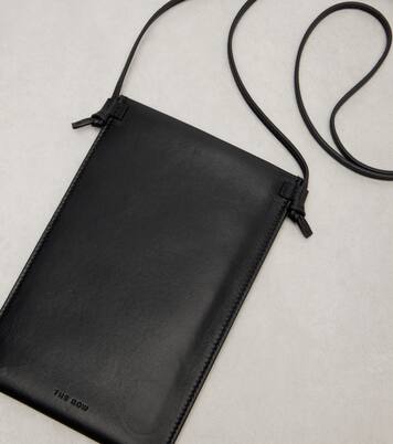 Camie leather pouch with strap | The Row
