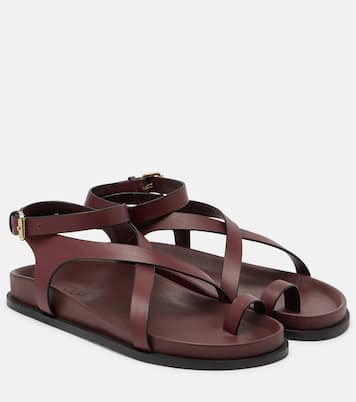 Jalen Slim leather sandals | A.Emery