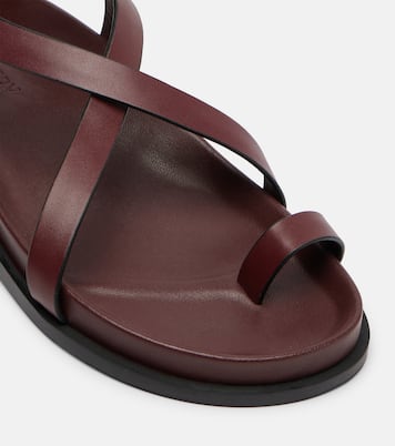 Jalen Slim leather sandals | A.Emery