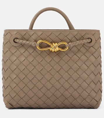 Andiamo Small Intrecciato leather tote bag | Bottega Veneta