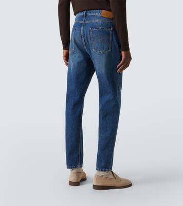 Mid-rise slim jeans | Brunello Cucinelli
