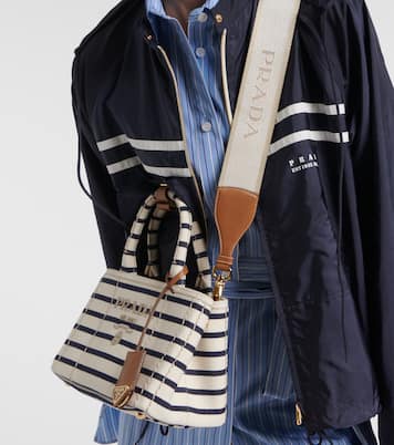 Tote Bag Prada Jardinière Mini aus Canvas | Prada