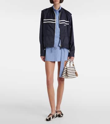 Tote Bag Prada Jardinière Mini aus Canvas | Prada