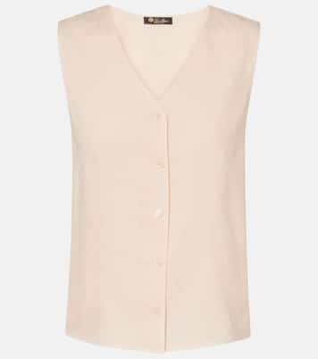 Veste sans manches Milly en ramie | Loro Piana