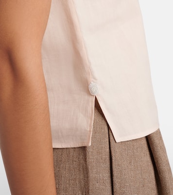 Veste sans manches Milly en ramie | Loro Piana