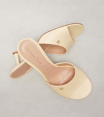 Ascent 55 leather mules | Gianvito Rossi