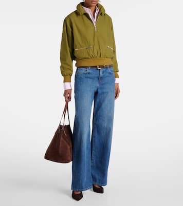 Robbie 55 suede slingback pumps | Gianvito Rossi