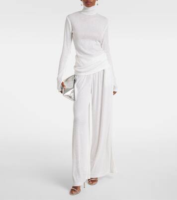 Sequined turtleneck sweater | Norma Kamali