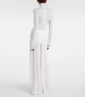 Sequined turtleneck sweater | Norma Kamali