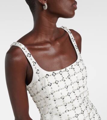 Robe Ziva en crêpe à sequins | Simkhai